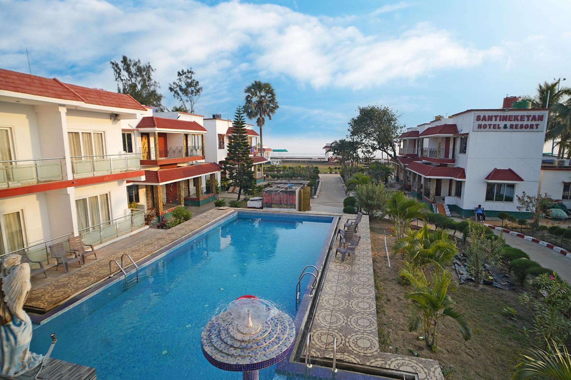 Santiniketan Hotel And Resort !! On Beach Family Resort !! Mandarmani Exterior foto